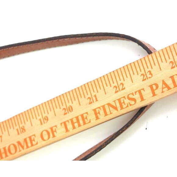 Patricia Nash BROWN GENUINE LEATHER SHOULDER BAG X-BODY ZIP TOP HANDBAG PURSE - Picture 16 of 16